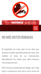 Mobile Screenshot of motosrobadas.com